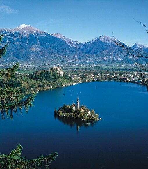 Bled mit Insel der hl. Maria Bled mit Insel der hl. Maria