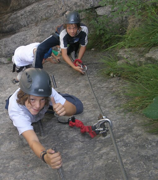 Funklettern-AlpinCenter-Nassfeld-Oesterreich Funklettern-AlpinCenter-Nassfeld-Oesterreich