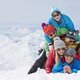 nassfeld Familie im Schnee nassfeld Familie im Schnee