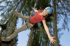 Flying-Fox-Felsenlabyrinth-Nassfeld-Kaernten-Urlaub-02 | © LoisLammerhuber