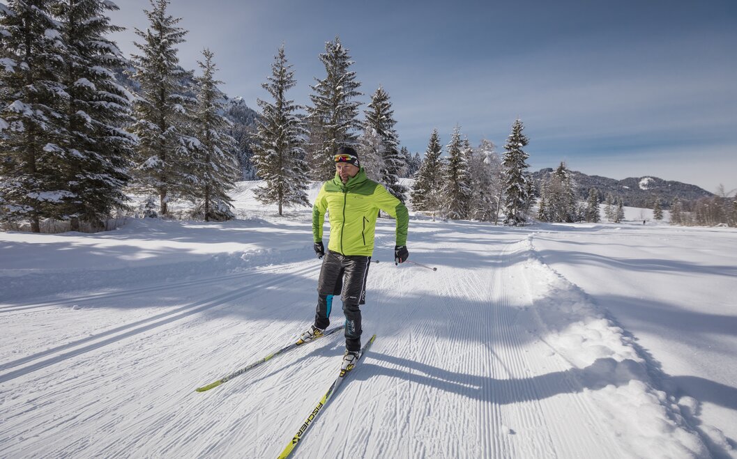 Langlaufen am Weissensee | © MartinSteinthaler Langlaufen am Weissensee | © MartinSteinthaler